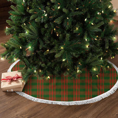 Clan Menzies Green Modern Tartan Christmas Tree Skirt GG20 Menzies Green Modern Tartan Tartan Christmas