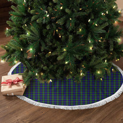 Clan Sempill Modern Tartan Christmas Tree Skirt DS58 Sempill Modern Tartan Tartan Christmas