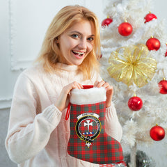 Clan Cheyne Tartan Crest Christmas Stocking VH94 Cheyne Tartan Tartan Stocking