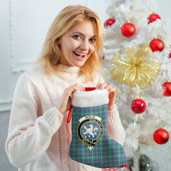 Clan Inglis Ancient Tartan Crest Christmas Stocking PH76 Inglis Ancient Tartan Tartan Stocking