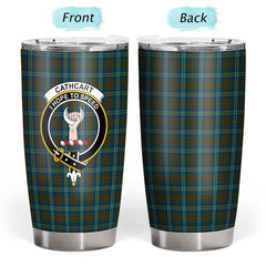 Clan Cathcart Tartan Crest Tumbler UP85 Clan Cathcart Tartan Today