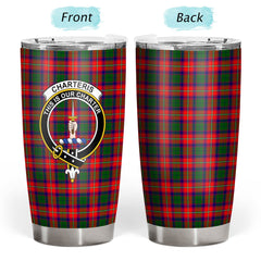Clan Charteris (Earl of Wemyss) Tartan Crest Tumbler RN46 Clan Wemyss Tartan Today