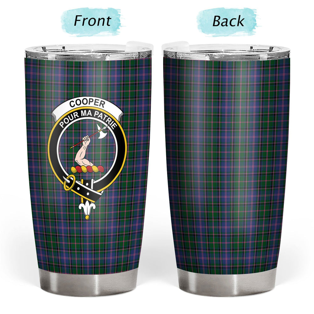 Clan Cooper Tartan Crest Tumbler HD68 Clan Cooper Tartan Today