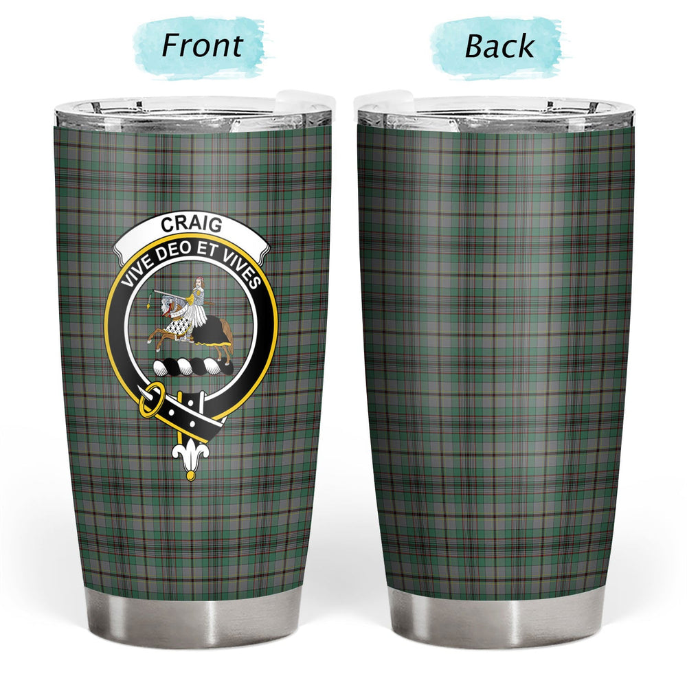 Clan Craig Tartan Crest Tumbler TJ56 Clan Craig Tartan Today
