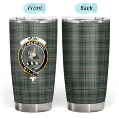 Clan Craig Tartan Crest Tumbler TJ56 Clan Craig Tartan Today