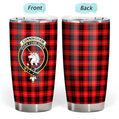 Clan Cunningham Modern Tartan Crest Tumbler JE91 Clan Cunningham Tartan Today