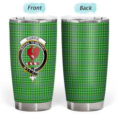 Clan Currie Tartan Crest Tumbler TE29 Clan Currie Tartan Today