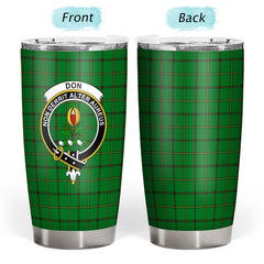 Clan Don Tartan Crest Tumbler JG58 Clan Don Tartan Today