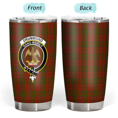 Clan Drummond Tartan Crest Tumbler XZ23 Clan Drummond Tartan Today