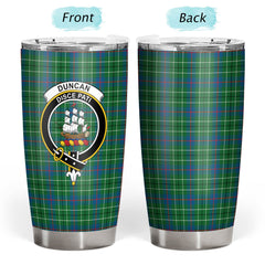 Clan Duncan Ancient Tartan Crest Tumbler AI57 Clan Duncan Tartan Today