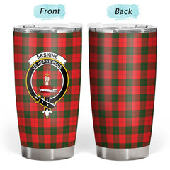 Clan Erskine Modern Tartan Crest Tumbler WX68 Clan Erskine Tartan Today