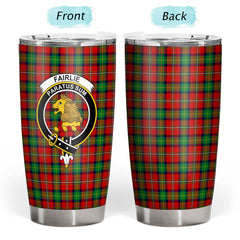 Clan Fairlie Tartan Crest Tumbler BO25 Clan Fairlie Tartan Today