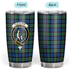 Clan Fletcher Ancient Tartan Crest Tumbler UR77 Clan Fletcher Tartan Today
