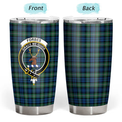 Clan Forbes Ancient Tartan Crest Tumbler DU77 Clan Forbes Tartan Today