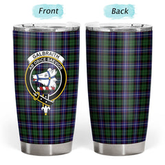 Clan Galbraith Modern Tartan Crest Tumbler SB90 Clan Rait Tartan Today