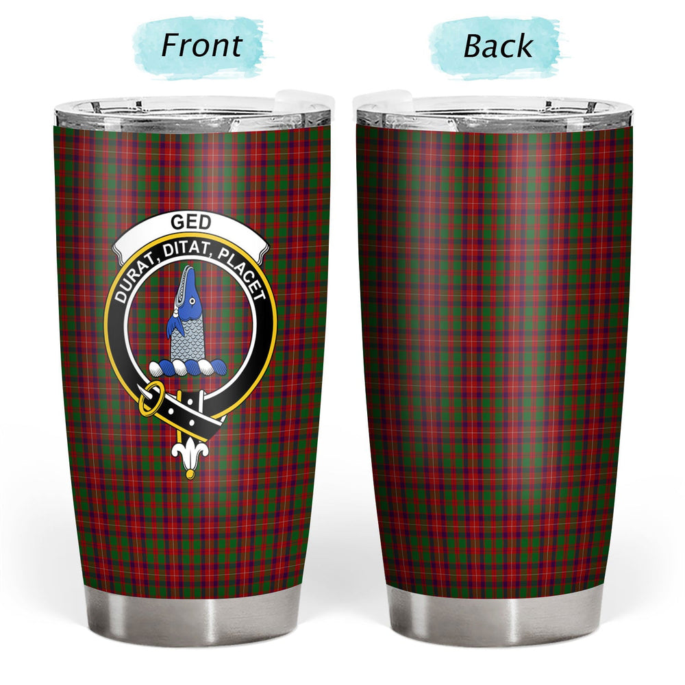 Clan Ged Tartan Crest Tumbler GV57 Clan Ged Tartan Today