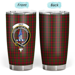 Clan Ged Tartan Crest Tumbler GV57 Clan Ged Tartan Today