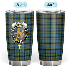 Clan Gillies Ancient Tartan Crest Tumbler FN61 Clan Gillies Tartan Today