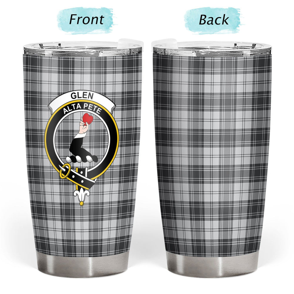 Clan Glendinning Tartan Crest Tumbler VE85 Clan Glen Tartan Today