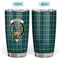 Clan Gordon Ancient Tartan Crest Tumbler EO47 Clan Gordon Tartan Today