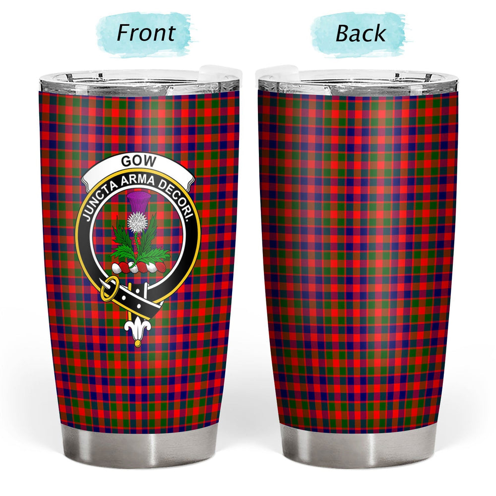 Clan Gow (of Skeoch) Tartan Crest Tumbler TM32 Clan Gow Tartan Today
