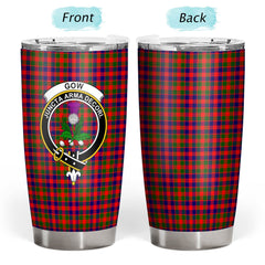 Clan Gow (of Skeoch) Tartan Crest Tumbler TM32 Clan Gow Tartan Today
