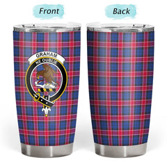 Clan Graham of Menteith Red Tartan Crest Tumbler FB90 Clan Graham Tartan Today