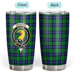 Clan Haldane Tartan Crest Tumbler QA51 Clan Haldane Tartan Today