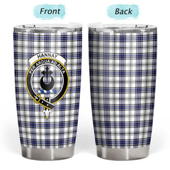 Clan Hannay Modern Tartan Crest Tumbler YO57 Clan Hannay Tartan Today