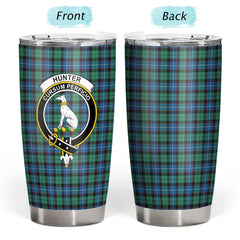 Clan Hunter Ancient Tartan Crest Tumbler TL63 Clan Hunter Tartan Today