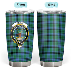 Clan Keith Ancient Tartan Crest Tumbler IJ37 Clan Keith Tartan Today