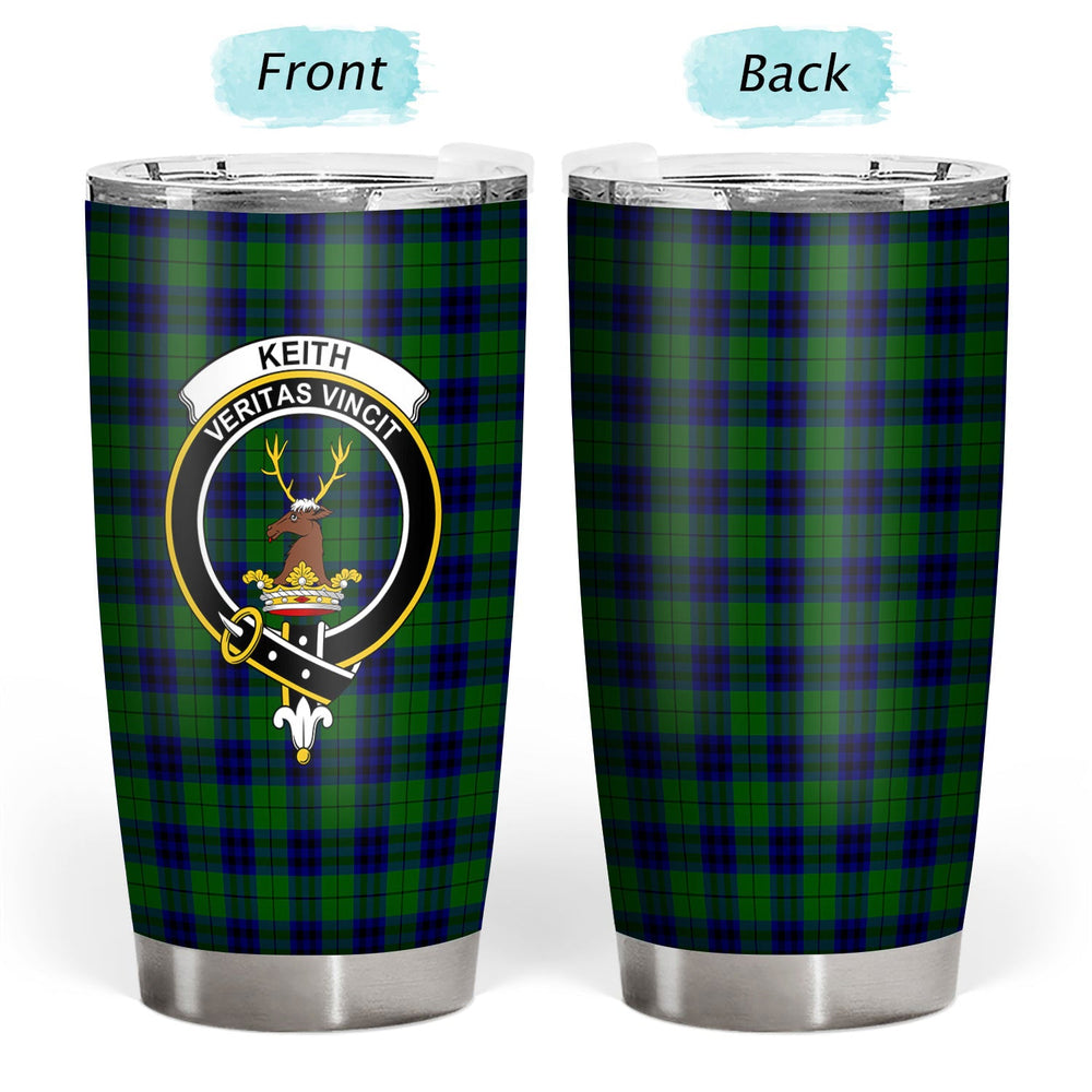 Clan Keith Modern Tartan Crest Tumbler OL58 Clan Keith Tartan Today