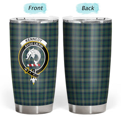 Clan Kennedy Modern Tartan Crest Tumbler ZX13 Clan Kennedy Tartan Today