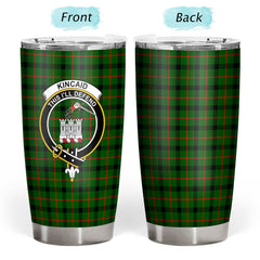 Clan Kincaid Tartan Crest Tumbler PY43 Clan Kincaid Tartan Today