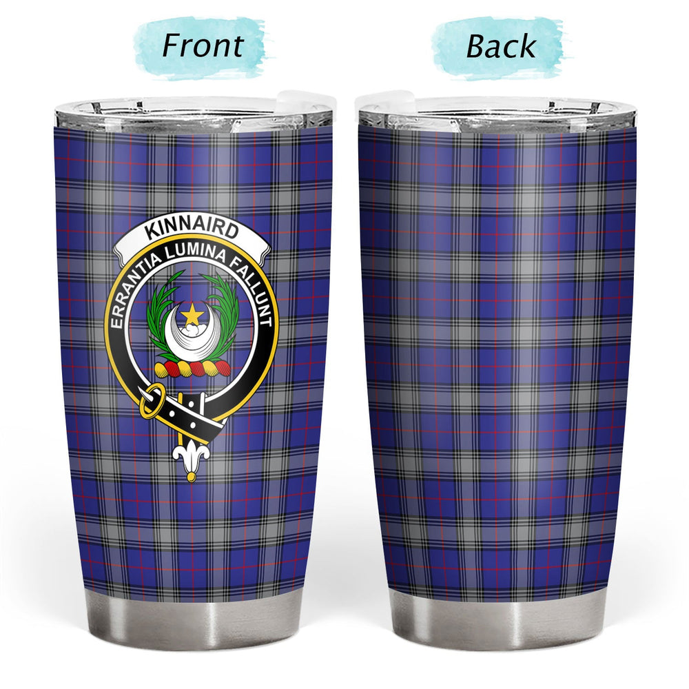 Clan Kinnaird Tartan Crest Tumbler OO33 Clan Kinnaird Tartan Today