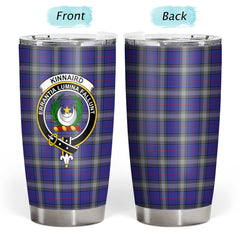 Clan Kinnaird Tartan Crest Tumbler OO33 Clan Kinnaird Tartan Today