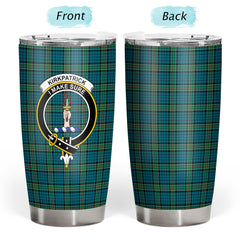 Clan Kirkpatrick Ancient Tartan Crest Tumbler ZJ54 Clan Kirk Tartan Today