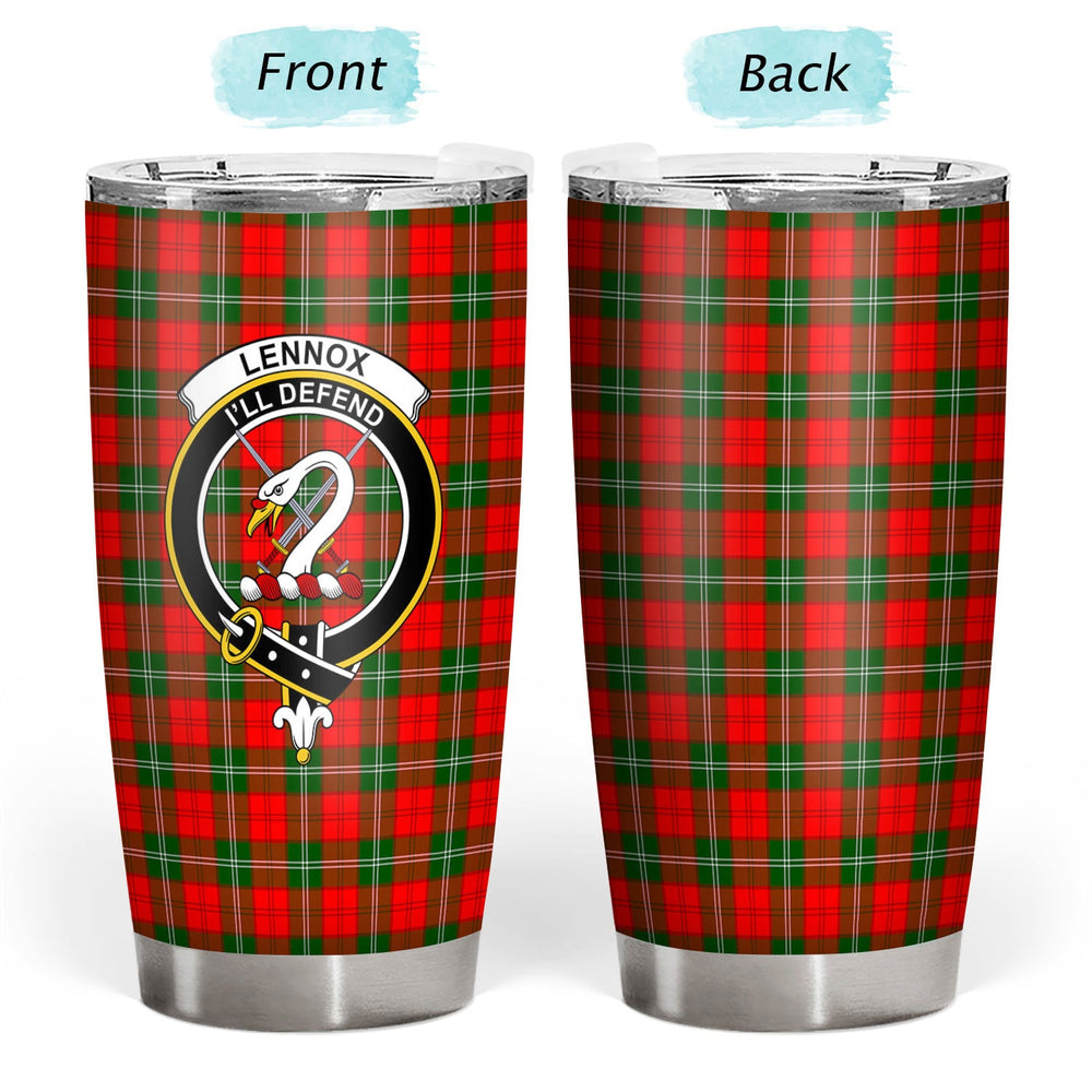 Clan Lennox Tartan Crest Tumbler WM42 Clan Lennox Tartan Today