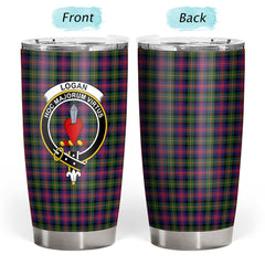 Clan Logan Modern Tartan Crest Tumbler HM21 Clan Logan Tartan Today