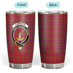 Clan Lumsden Modern Tartan Crest Tumbler HM86 Clan Lumsden Tartan Today