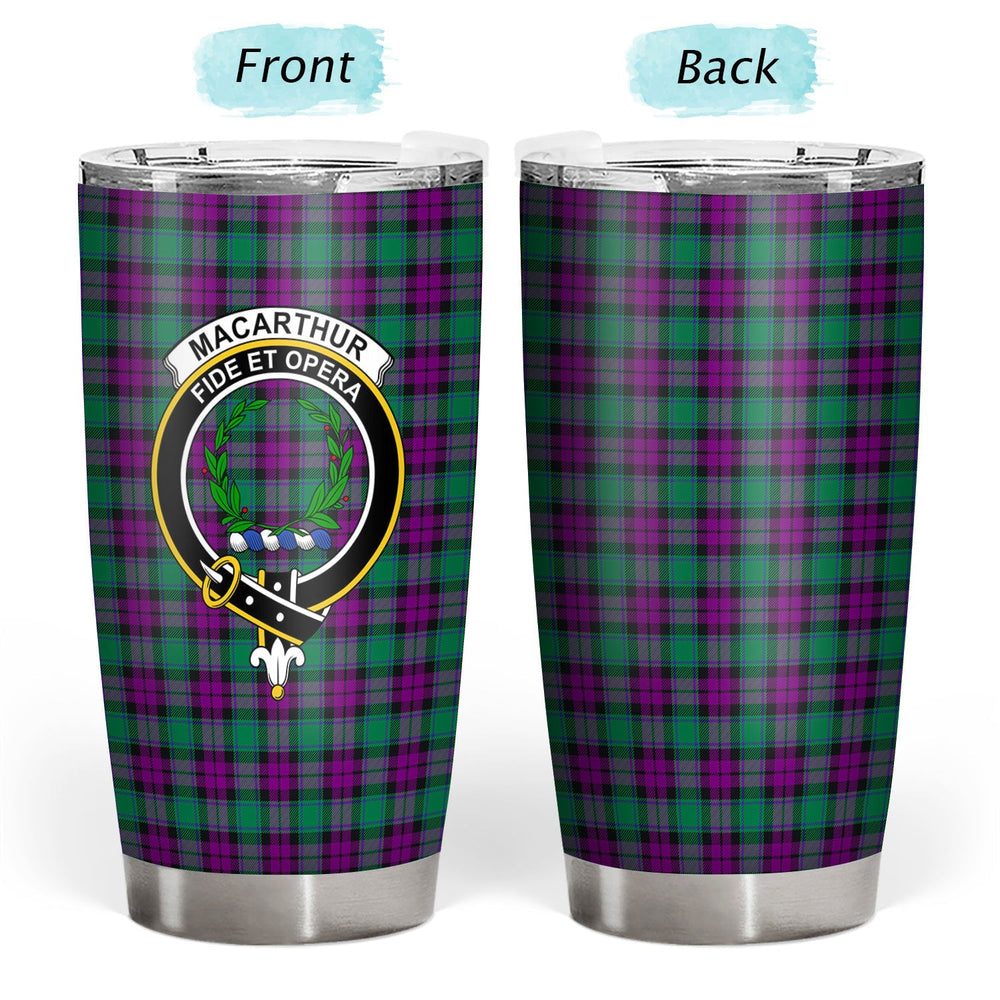 Clan MacArthur � Milton Tartan Crest Tumbler UY47 Clan MacArthur Tartan Today