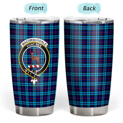 Clan MacCorquodale Tartan Crest Tumbler BN91 Clan MacCorquodale Tartan Today