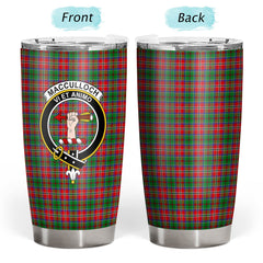 Clan MacCulloch (McCulloch) Tartan Crest Tumbler KB25 Clan McCulloch Tartan Today