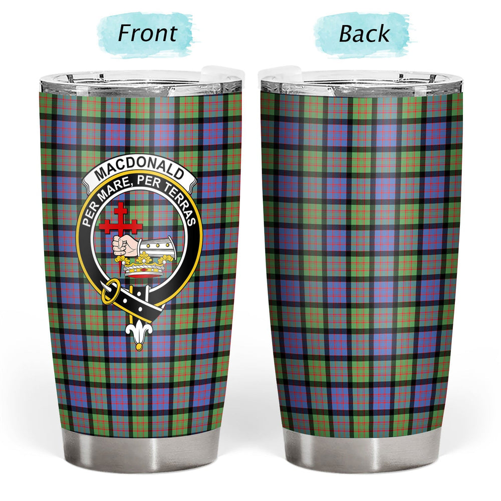Clan MacDonald Ancient Tartan Crest Tumbler RB93 Clan MacDonald Tartan Today