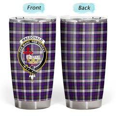 Clan MacDonald Dress Modern Tartan Crest Tumbler MQ70 Clan MacDonald Tartan Today