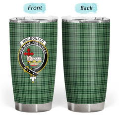 Clan MacDonald Lord of the Isles Hunting Tartan Crest Tumbler VT74 Clan MacDonald Tartan Today