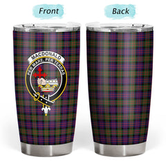Clan MacDonald Modern Tartan Crest Tumbler OP55 Clan MacDonald Tartan Today