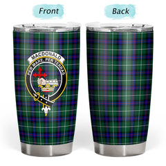 Clan MacDonald of the Isles Hunting Modern Tartan Crest Tumbler TU46 Clan MacDonald Tartan Today