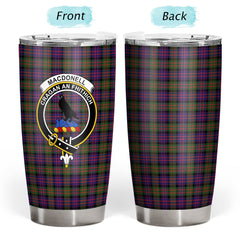 Clan MacDonnell of Glengarry Modern Tartan Crest Tumbler NC59 Clan Glen Tartan Today