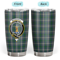 Clan MacDowall Tartan Crest Tumbler IM72 Clan MacDowall Tartan Today
